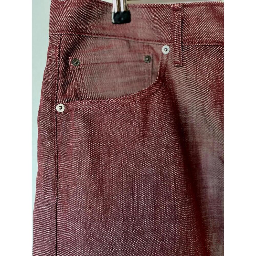 Levi's 501 Original Fit Straight Leg Button-Fly Jeans - Raw Unwashed Denim 34x34 - Picture 7 of 9